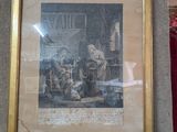 une photo d'une photo représentant un homme et une femme dans une pièce