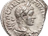 Pièce d'argent portant l'image d'un homme portant une couronne.