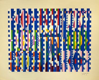 une image d'une œuvre d'art exposée