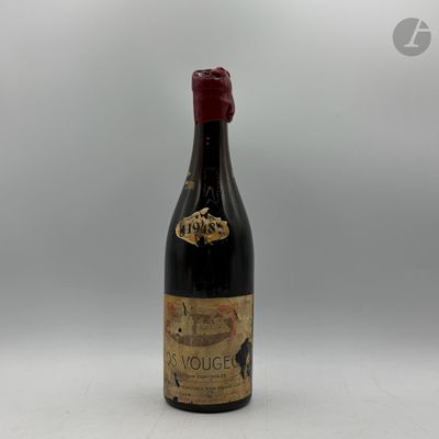 une image représentant une bouteille de vin munie d'un bouchon rouge