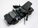 a toy car that is sitting on top of a table