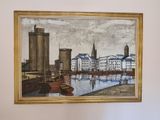 une image d'un tableau accroché au mur d'une pièce