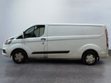 a white van that is parked in a parking lot