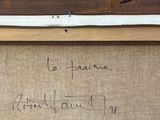 une image d'une image d'un morceau de bois avec une inscription dessus