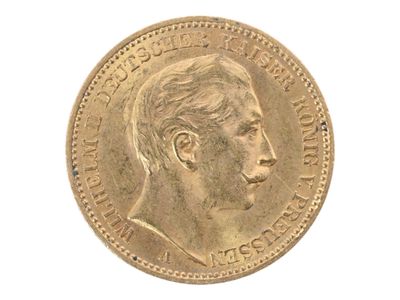 Pièce de 20 Marks or 1896. (Usures). - Photo 1