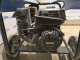 an image of a small engine on a cart