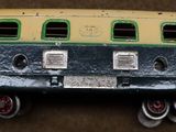 a toy train that is sitting on top of a table