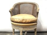 an image of a chair with a cushion on top of it