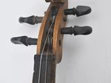 an image of a close up of a violin on a white background