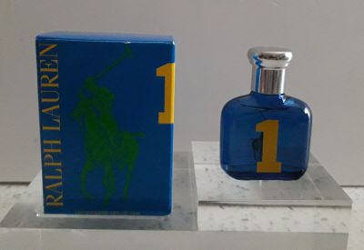 Ralph Lauren RARE Big Pony bleu num 1 edt 15ml