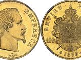 an image of a gold sovereign coin with a crown on it