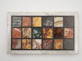 a picture of a picture of a tile with different colors