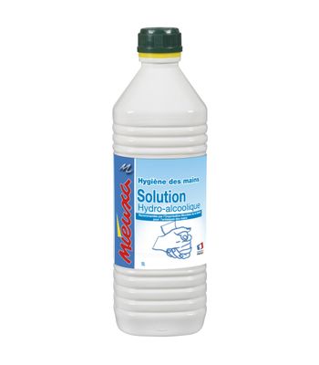 MIEUXA - Solution Hydro-alcoolique - 1 Litre - Format économ…