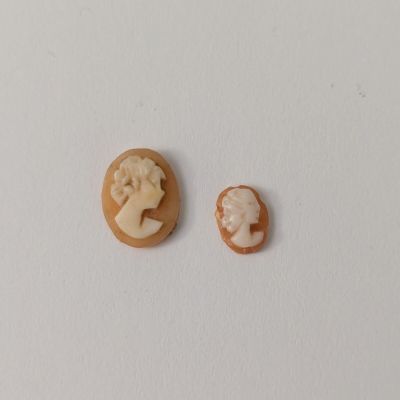 une image représentant quelques petits morceaux de nourriture posés sur une surface blanche