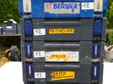 a stack of boxes that are stacked on top of each other