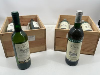 12 bouteilles 6 bts : Château LAPILAR 2004 et 6 bts SEIGNEUR…