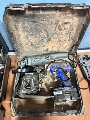 a tool box with tools in it sitting on a table