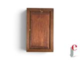 a picture of a small wooden box on the wall