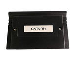a picture of a black and white picture of a name plate