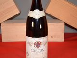 a bottle of wine that is sitting on a table