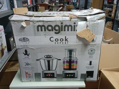 a box that is sitting on a table in a store