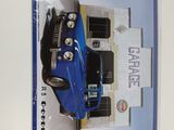 a picture of a picture of a blue car on the cover of a blu - ray