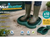 the mud busterer is a great way to remove dirt from your feet