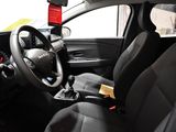 a car that has a steering wheel and a dash board