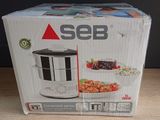 a box of food that is sitting on a table