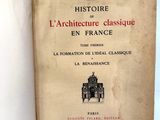 un livre ouvert sur lequel figure l'image d'un bâtiment
