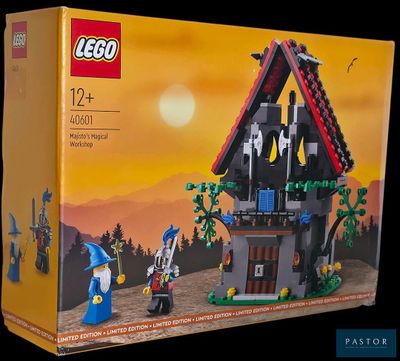 une boîte de Lego sur laquelle est représentée une maison