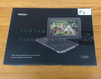 Lecteur DVD Portable 17,5" Yoton ?avec Écran Pivotant HD 15,…
