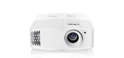 an image of a white projector sitting on top of a white surface