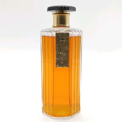 LANVIN. Flacon en verre strié "Eau de Lanvin Arpège", signé …