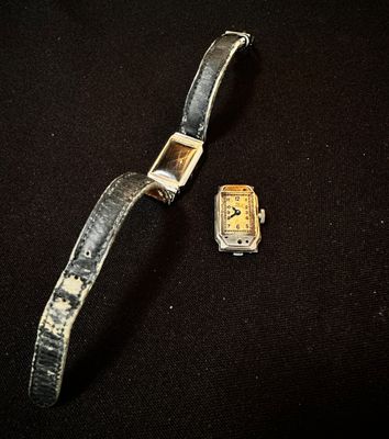 an image of a wrist watch and a watch band