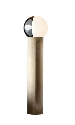 an image of a lamp that is on a table