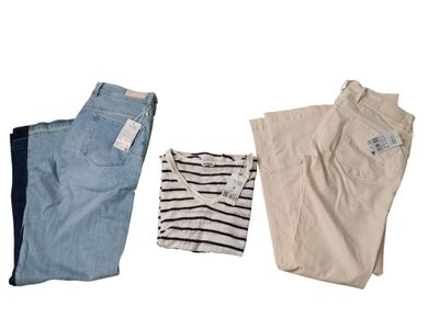 Lot de 3 vêtements SALSA JEANS dont : 1 tee-shirt, T.M et de 2 pantalo - Photo 1