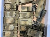 a box full of military items that are in the box