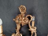 a candle holder that has a horse on top of it