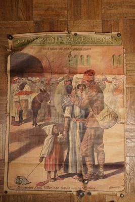 Affiche « Compagnie Algérienne.