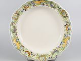 an image of a plate with a floral design on it