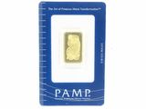 lingot d'or Pamp
