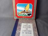 un livre sur lequel figure la photo d'un homme dans un bateau sur l'eau