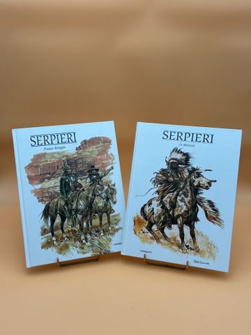 SERPIERI : Peaux-Rouges et le Monstre. 2 Bandes dessinées, 2014 e...