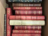 a box full of books that are sitting in it
