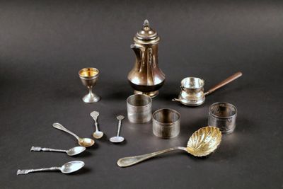 Ensemble en argent 925 millièmes sauf en petite cuillère en …