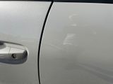 a close up of a door handle on a car