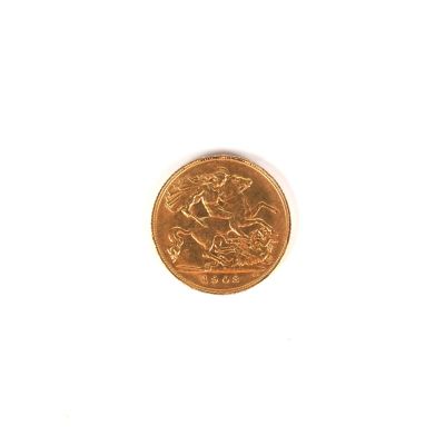 une pièce d'or à l'effigie d'un homme à cheval