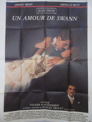 a movie poster for the film un amour de swan