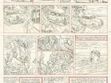 an image of a page from a comic strip with a drawing of a truck